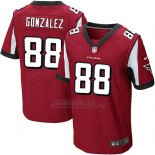 Camiseta Atlanta Falcons Gonzalez Rojo Nike Elite NFL Hombre