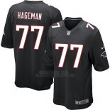 Camiseta Atlanta Falcons Hageman Negro Nike Game NFL Hombre Camiseta Atlanta Falcons Hageman Negro Nike Game NFL Hombre