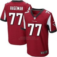 Camiseta Atlanta Falcons Hageman Rojo Nike Elite NFL Hombre