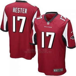 Camiseta Atlanta Falcons Hester Rojo Nike Game NFL Hombre