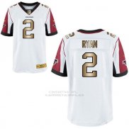 Camiseta Atlanta Falcons Ryan Blanco Nike Gold Elite NFL Hombre