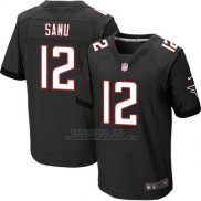 Camiseta Atlanta Falcons Sanu Negro Nike Elite NFL Hombre