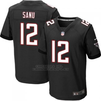 Camiseta Atlanta Falcons Sanu Negro Nike Elite NFL Hombre