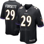 Camiseta Baltimore Ravens Forsett Negro Nike Game NFL Nino