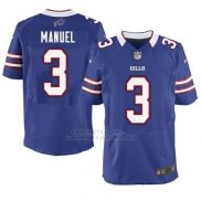 Camiseta Buffalo Bills Manuel Azul Nike Elite NFL Hombre