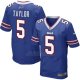 Camiseta Buffalo Bills Taylor Azul Nike Elite NFL Hombre
