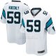 Camiseta Carolina Panthers Kuechly Blanco Nike Game NFL Hombre