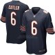Camiseta Chicago Bears Cutler Blanco Negro Nike Game NFL Hombre