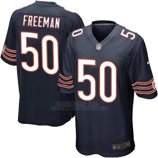 Camiseta Chicago Bears Freeman Blanco Negro Nike Game NFL Nino