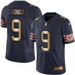 Camiseta Chicago Bears Gould Profundo Azul Nike Gold Legend NFL Hombre