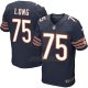 Camiseta Chicago Bears Long Profundo Azul Nike Elite NFL Hombre