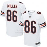 Camiseta Chicago Bears Miller Blanco Nike Elite NFL Hombre Camiseta Chicago Bears Miller Blanco Nike Elite NFL Hombre