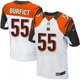 Camiseta Cincinnati Bengals Burfict Blanco Nike Elite NFL Hombre