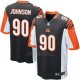Camiseta Cincinnati Bengals Johnson Negro Nike Game NFL Hombre