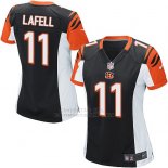 Camiseta Cincinnati Bengals Lafell Negro Nike Game NFL Mujer