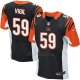 Camiseta Cincinnati Bengals Vigil Negro Nike Elite NFL Hombre