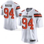 Camiseta Cleveland Browns Nissib Blanco Nike Game NFL Hombre Camiseta Cleveland Browns Nissib Blanco Nike Game NFL Hombre