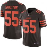 Camiseta Cleveland Browns Shelton Negro Nike Legend NFL Hombre