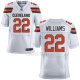 Camiseta Cleveland Browns Williams Blanco Nike Elite NFL Hombre