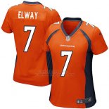 Camiseta Denver Broncos Elway Naranja Nike Game NFL Mujer