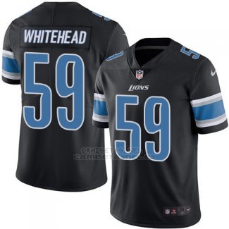 Camiseta Detroit Lions Whitehead Negro Nike Legend NFL Hombre