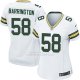 Camiseta Green Bay Packers Barrington Blanco Nike Game NFL Mujer