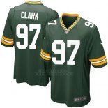 Camiseta Green Bay Packers Clark Verde Militar Nike Game NFL Nino