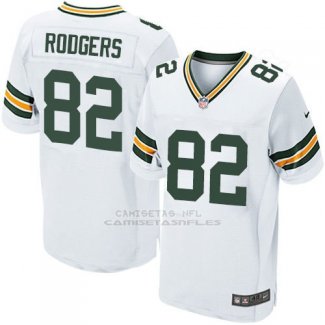 Camiseta Green Bay Packers Rodgers Blanco Nike Elite NFL Hombre