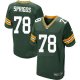 Camiseta Green Bay Packers Spriggs Verde Nike Elite NFL Hombre