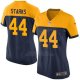 Camiseta Green Bay Packers Starks Negro Amarillo Nike Game NFL Mujer