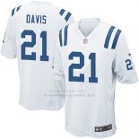 Camiseta Indianapolis Colts Davis Blanco Nike Game NFL Nino
