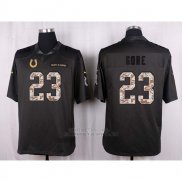 Camiseta Indianapolis Colts Gore Apagado Gris Nike Anthracite Salute To Service NFL Hombre