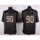 Camiseta Jacksonville Jaguars Jackson Apagado Gris Nike Anthracite Salute To Service NFL Hombre