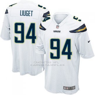 Camiseta Los Angeles Chargers Liuget Blanco Nike Game NFL Hombre