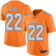 Camiseta Miami Dolphins Pead Naranja Nike Legend NFL Hombre