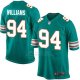 Camiseta Miami Dolphins Williams Verde Oscuro Nike Game NFL Hombre