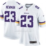 Camiseta Minnesota Vikings Newman Blanco Nike Game NFL Nino