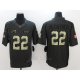 Camiseta NFL Anthracite Hombre Jacksonville Jaguars 22 Mccaffrey Negro