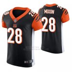 Camiseta NFL Elite Hombre Cincinnati Bengals Joe Mixon Negro