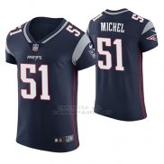Camiseta NFL Elite Hombre New England Patriots Sony Michel Azul Vapor Untouchable