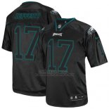 Camiseta NFL Elite Hombre Philadelphia Eagles 17 Alshon Jeffery Negro