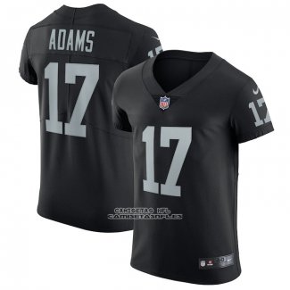 Camiseta NFL Elite Las Vegas Raiders Davante Adams Vapor Negro