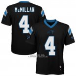 Camiseta NFL Elite Nino Carolina Panthers Tetairoa McMillan Negro
