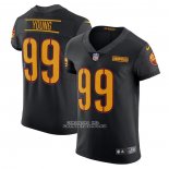 Camiseta NFL Elite Washington Commanders Chase Young Alterno Vapor Negro