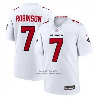 Camiseta NFL Game Atlanta Falcons Bijan Robinson Blanco