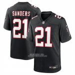 Camiseta NFL Game Atlanta Falcons Deion Sanders Alterno Retired Negro