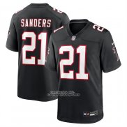 Camiseta NFL Game Atlanta Falcons Deion Sanders Alterno Retired Negro
