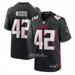 Camiseta NFL Game Atlanta Falcons Josh Woods Negro