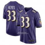 Camiseta NFL Game Baltimore Ravens BoPete Keyes Primera Violeta