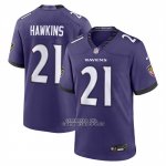 Camiseta NFL Game Baltimore Ravens Jaylinn Hawkins Violeta